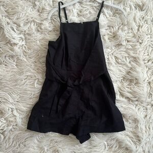 Madewell Black Romper